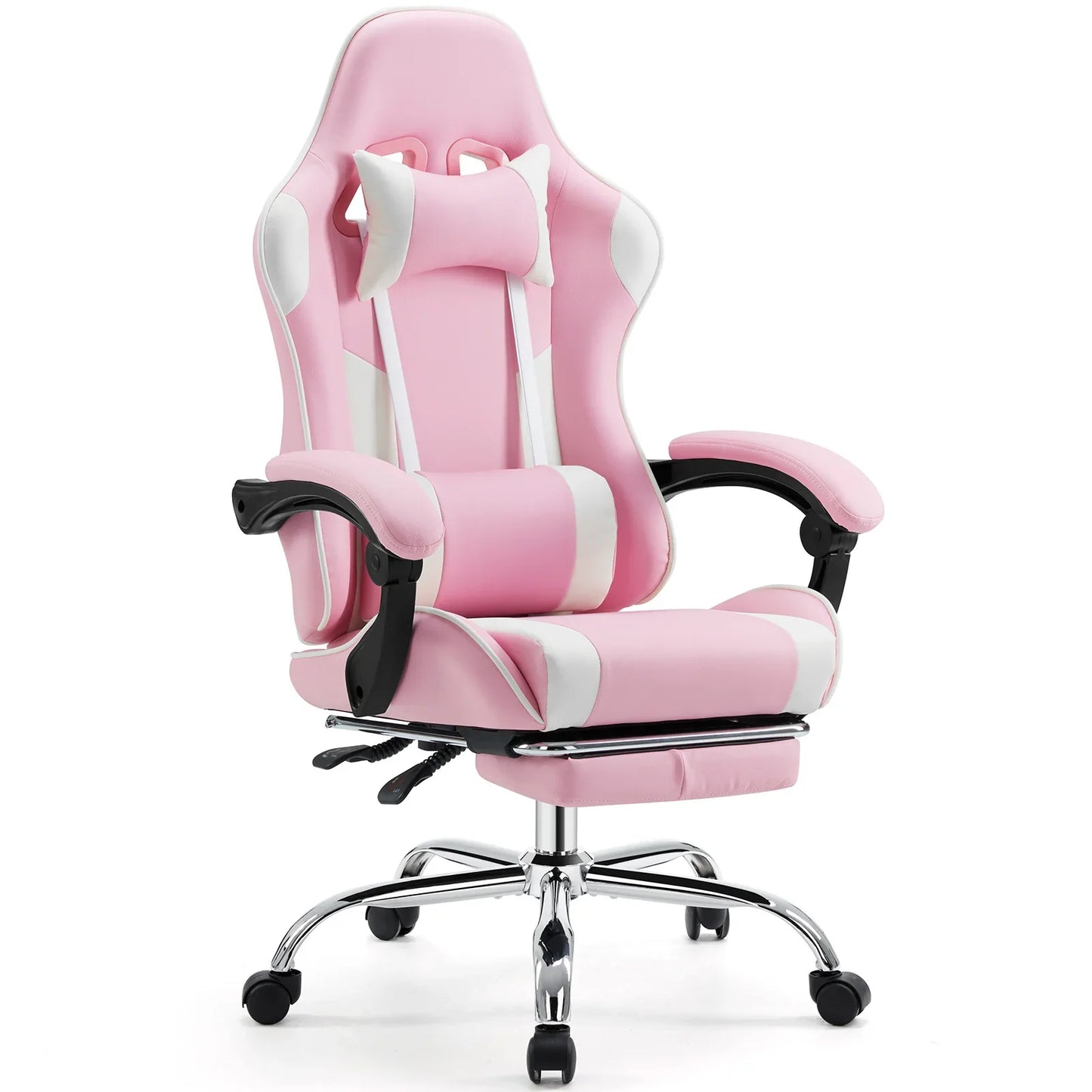 JHK Ergonomic Racing Gaming Chair With Headrest and Lumbar Support