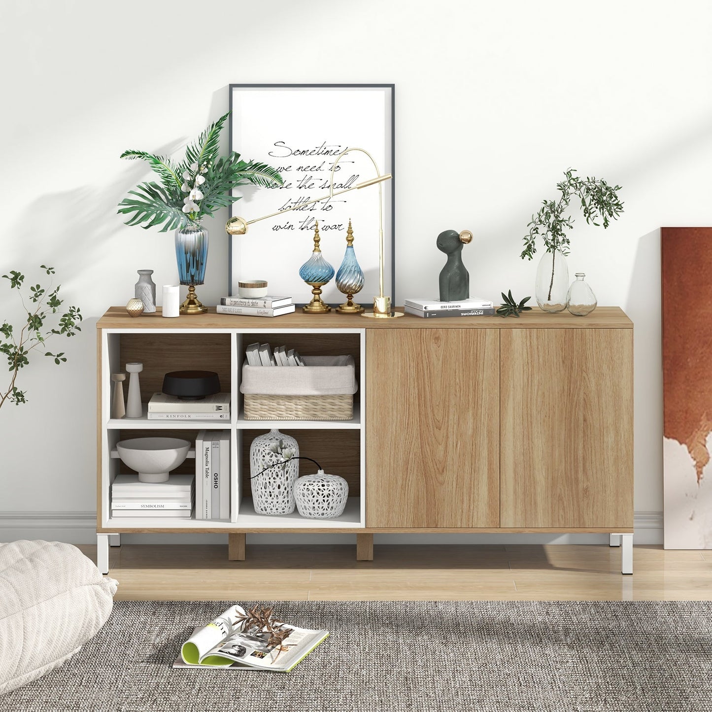 5-Tier Garage Shelving Unit for Warehouse and Basement