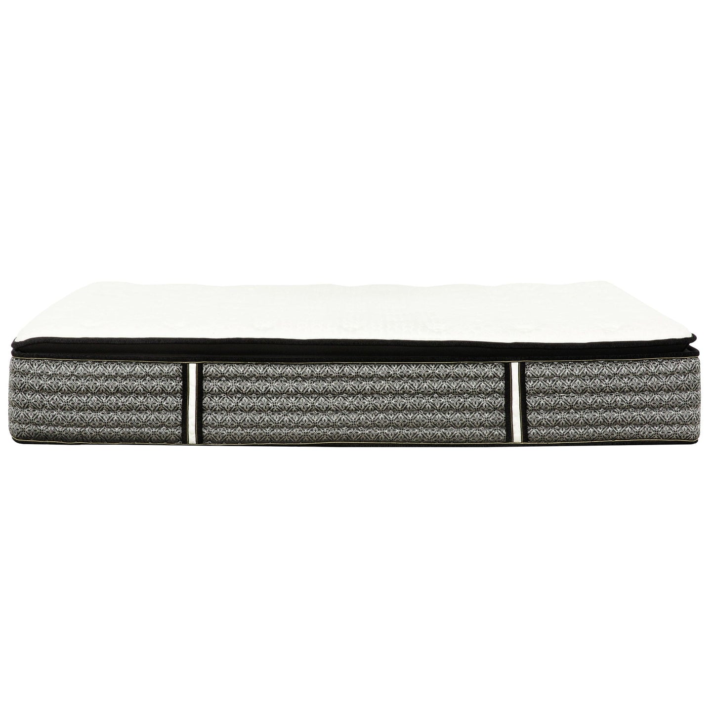 14" Premium Hybrid Mattress In A Box Plush Gel Memory Foam Top With Cooling Technology - Gray / White - Queen
