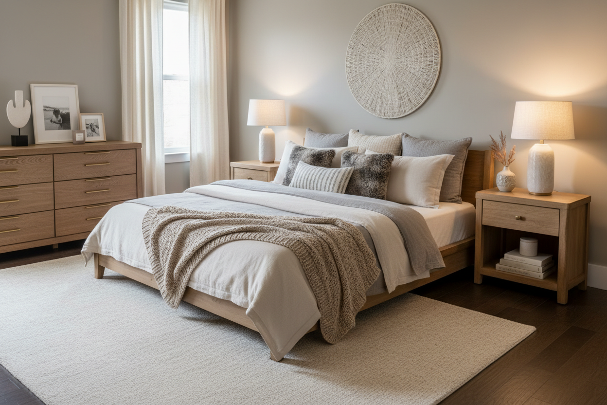 Bedroom & Office