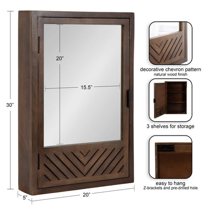 Mezzeta Bathroom Cabinet with Mirror