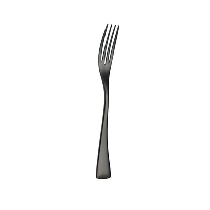 Portugal Titanium Black Stainless Steel Western Cutlery Set for Hotel and Restaurant Knife Fork Spoon Suite Factory Wholesale
