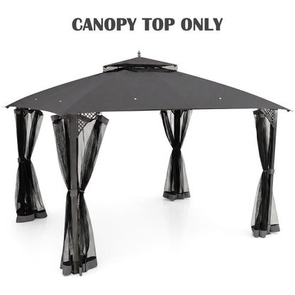 10' x 12' Gazebo Replacement Canopy Top with Air Vent