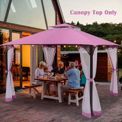 10' x 12' Gazebo Replacement Canopy Top with Air Vent