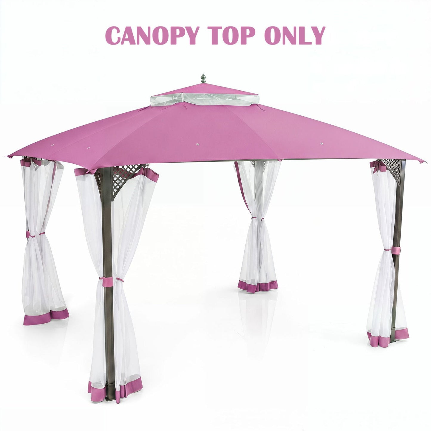 10' x 12' Gazebo Replacement Canopy Top with Air Vent
