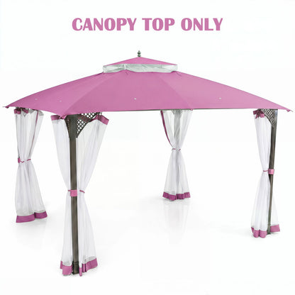 10' x 12' Gazebo Replacement Canopy Top with Air Vent