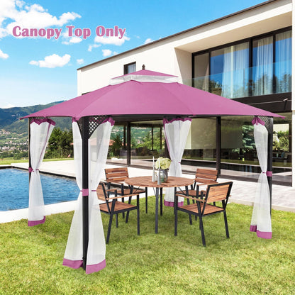 10' x 12' Gazebo Replacement Canopy Top with Air Vent