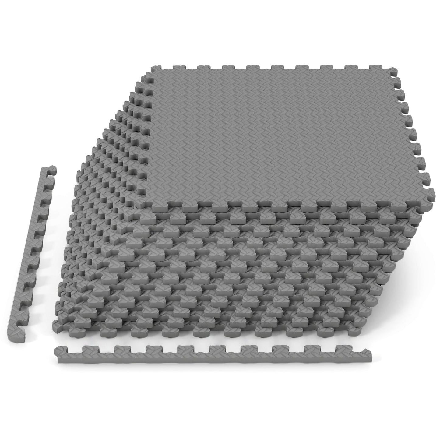 12Tiles 1/2" Puzzle Exercise Floor Mats