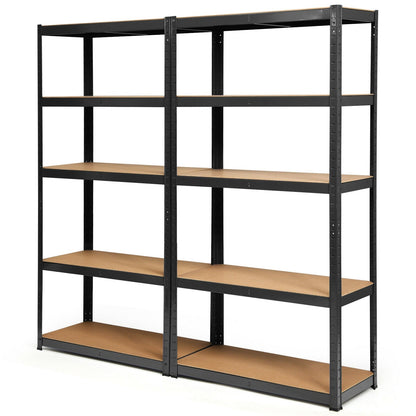2 Pcs Storage Shelves Garage Shelving Units Tool Utility Shelves
