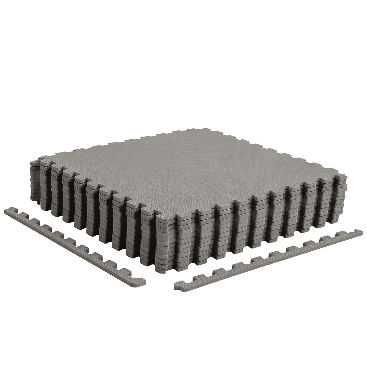 Interlocking EVA Foam Floor Tiles 12-Pack Non-Slip Mats