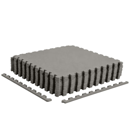 Interlocking EVA Foam Floor Tiles 12-Pack Non-Slip Mats