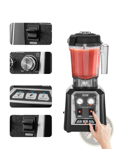 1400w High Speed Blender 68 Oz Smoothie Maker with Grinder