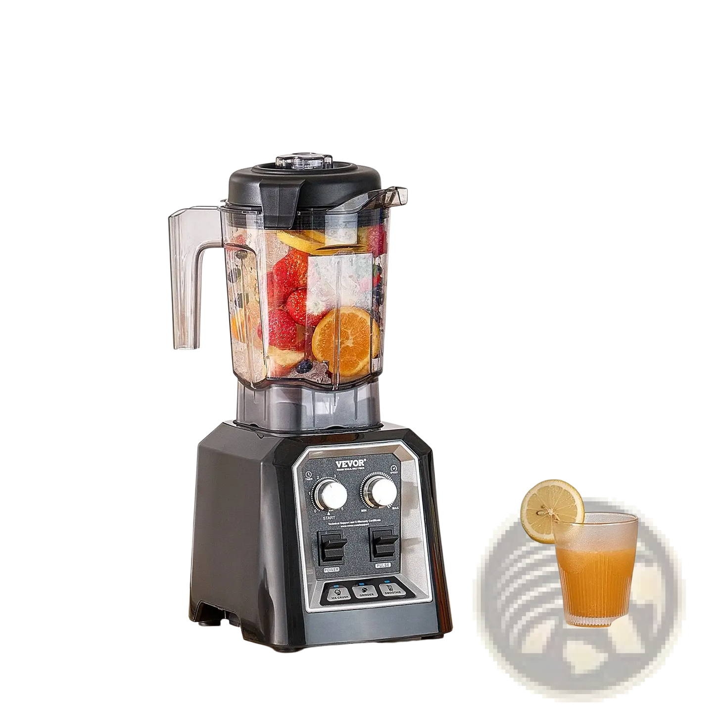 1400w High Speed Blender 68 Oz Smoothie Maker with Grinder