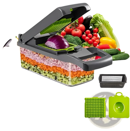 15 in 1 Vegetable Chopper and Slicer with Container