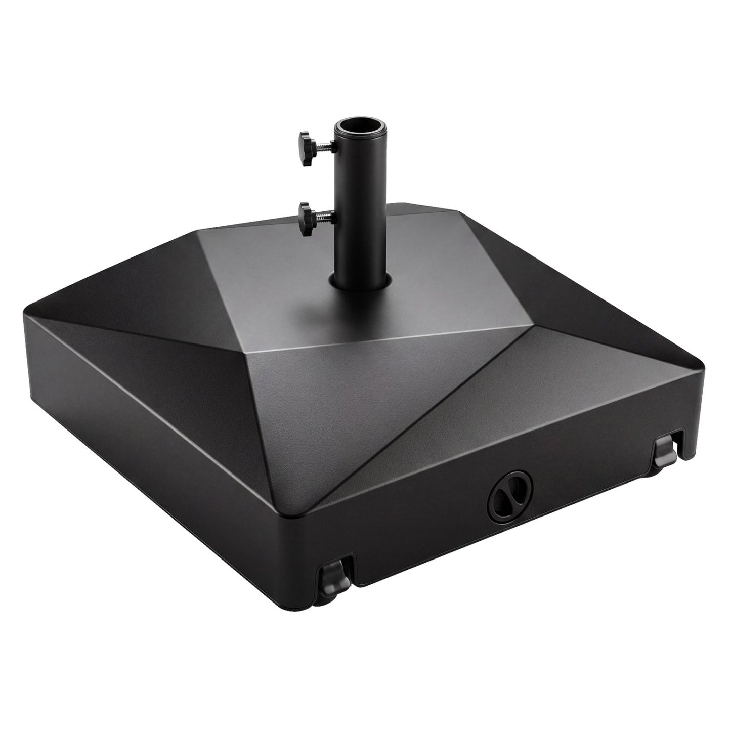 154lbs Mobile Fillable Patio Umbrella Base with 4 Wheels