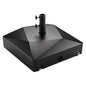154lbs Mobile Fillable Patio Umbrella Base with 4 Wheels
