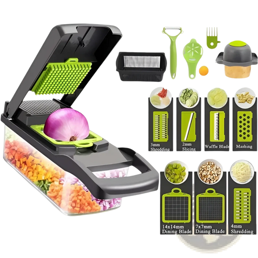 16 in 1 Vegetable Chopper and Multi Slicer Set