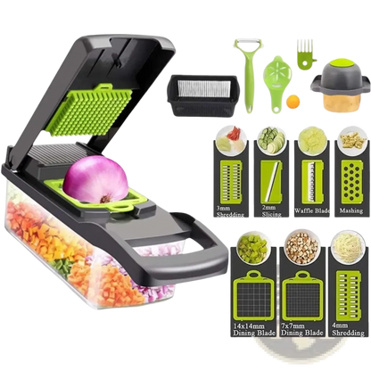 16 in 1 Vegetable Chopper and Multi Slicer Set