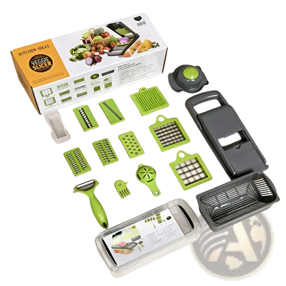 16 in 1 Vegetable Chopper and Multi Slicer Set