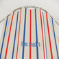 Tricolor Striped 'Le Bain' Shower Curtain — French-Inspired Red & Blue Bathroom Decor
