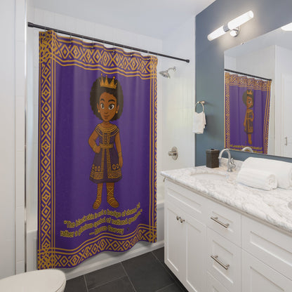 Royal African Princess Shower Curtain