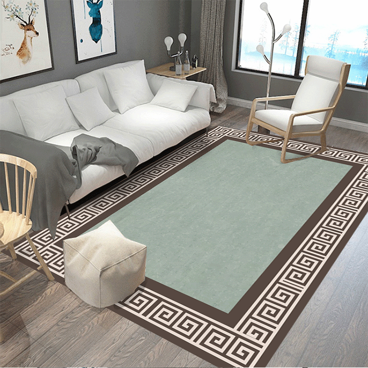 Crystal Velvet Bedroom Floor Mat