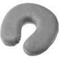 1PC New U Shaped Travel Pillow Car Air Flight Inflatable Pillows Neck Support Headrest Cushion Soft Nursing Cushion Black U-Shape Travel Pillow Automatic Air Inflatable Airplane Car Pillows Ring Pillow Folding Press Type Bed Pillows