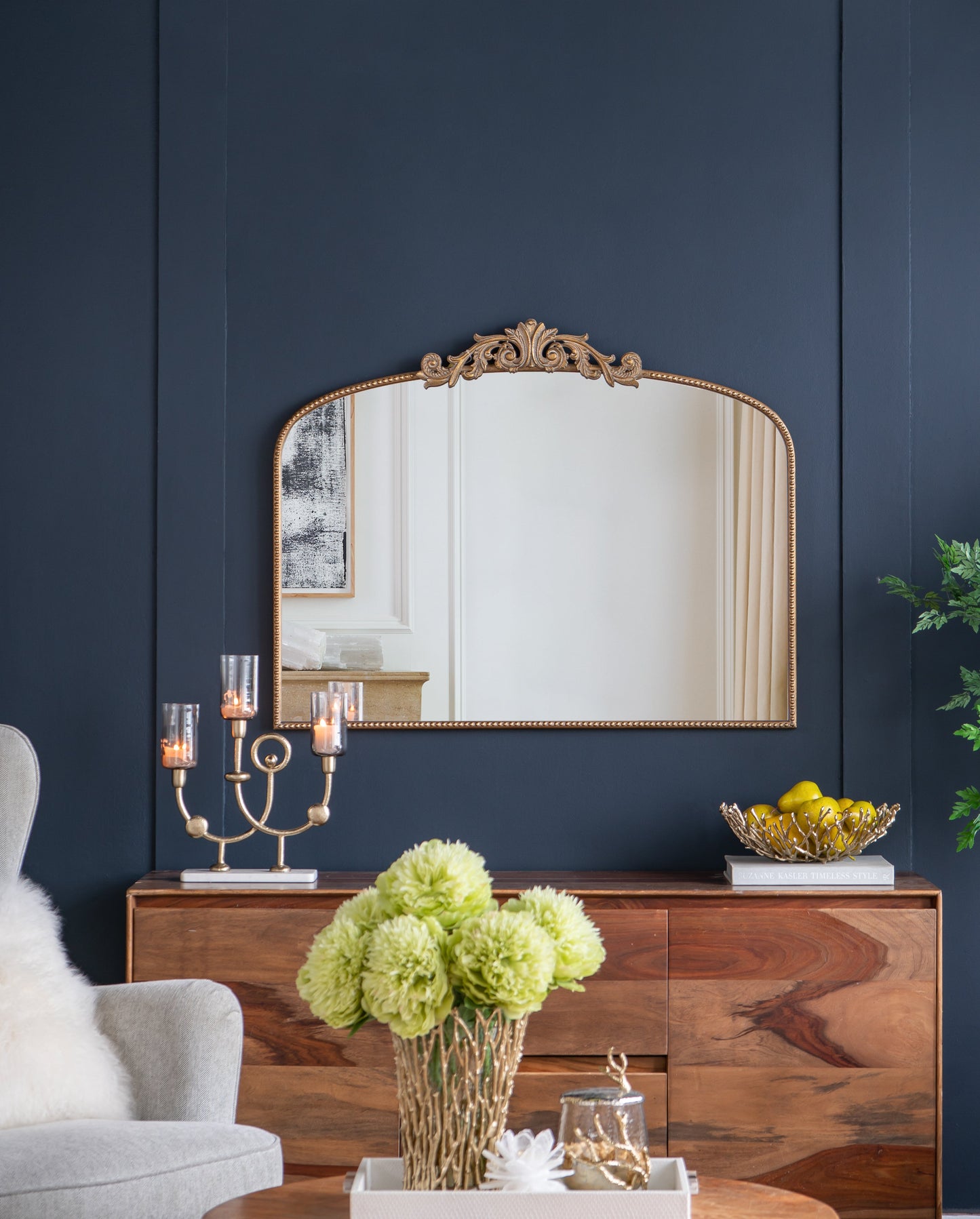 40" x 31" Classic Design Bathroom Mirror