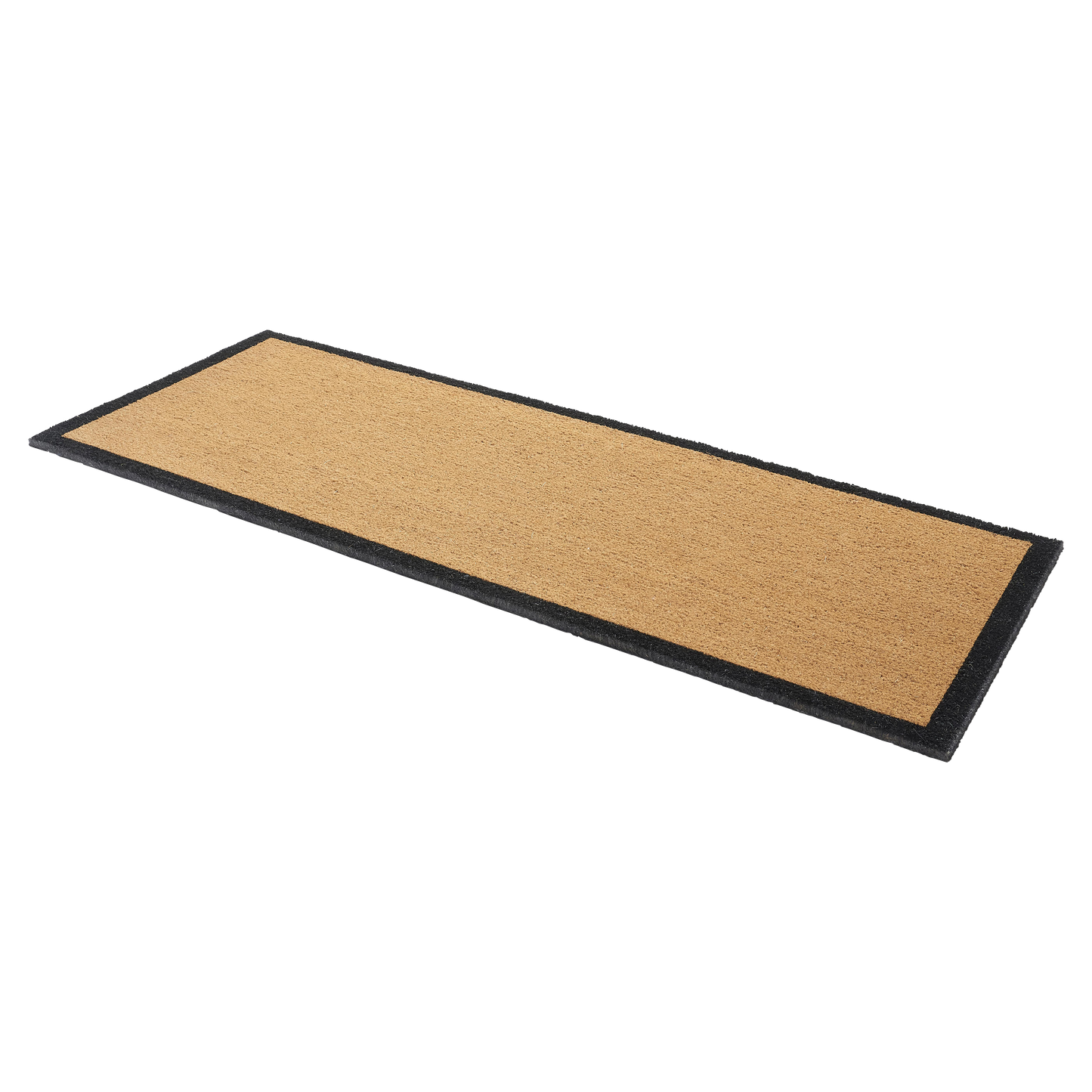 Black Border Coir Doormat
