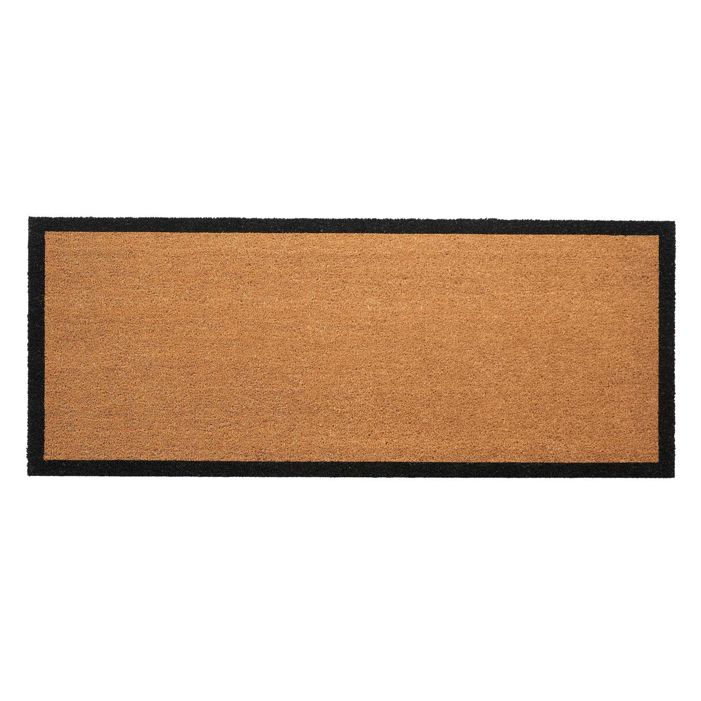 Black Border Coir Doormat
