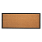 Black Border Coir Doormat