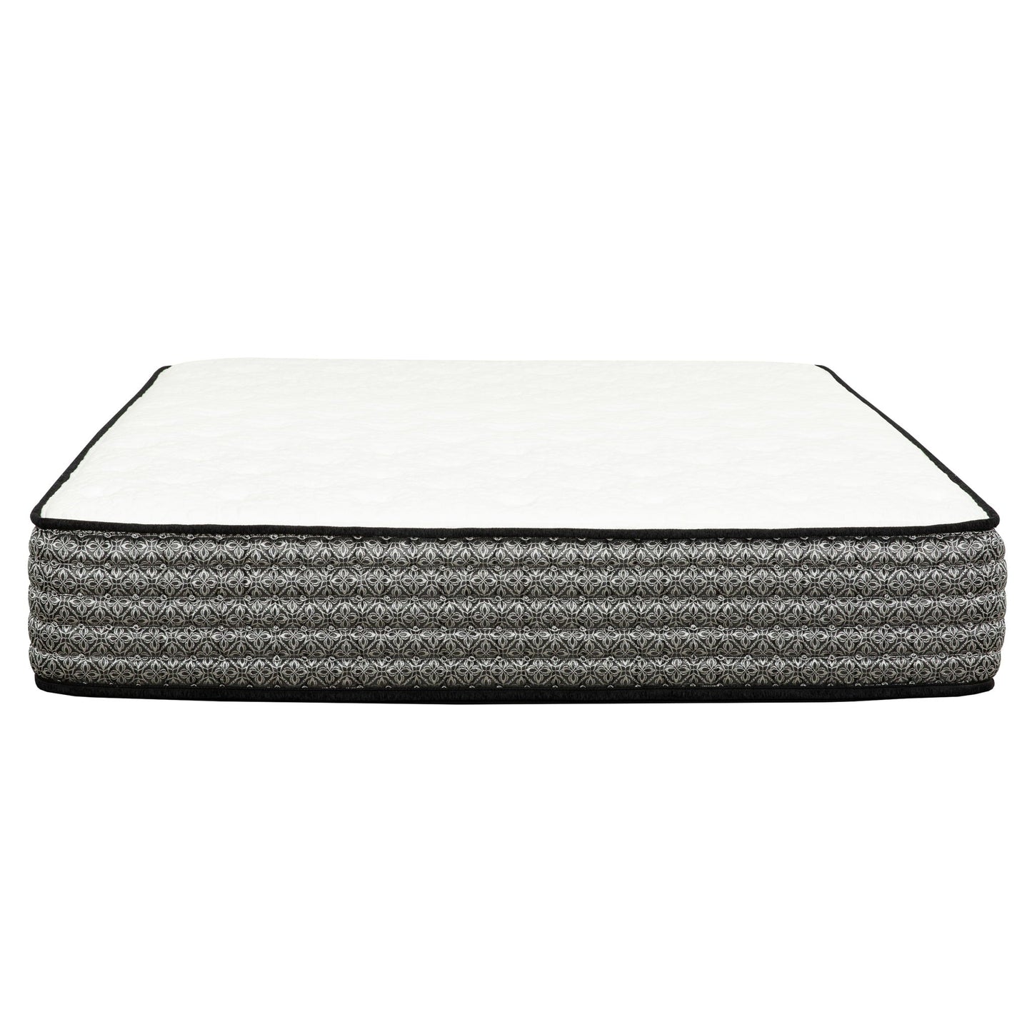 12" Premium Hybrid Mattress In A Box Soft Gel Memory Foam Top With Cooling Technology - Gray / White - Queen