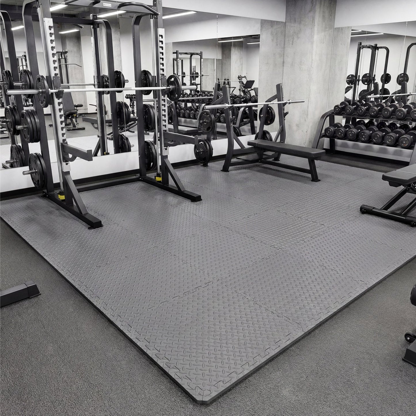 24Tiles 1/2" Puzzle Exercise Floor Mats