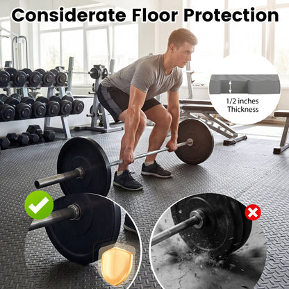 24Tiles 1/2" Puzzle Exercise Floor Mats