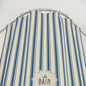 Le Bain Striped French Blue Shower Curtain | Nautical French Bathroom