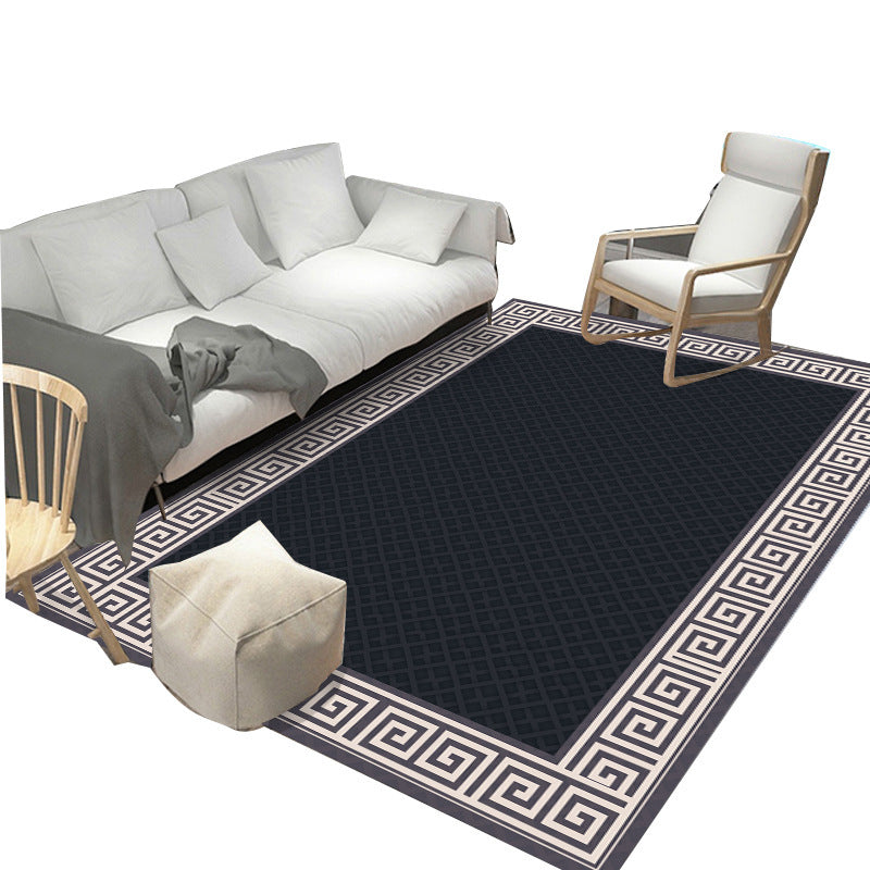 Crystal Velvet Bedroom Floor Mat