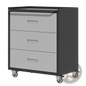 3 Drawer Metal Rolling Tool Cabinet with Wheels
