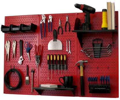 Ultimate Metal Pegboard Wall Organizer Kit