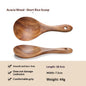 Spatula Soup Ladle And Wooden Turner Set In Teak