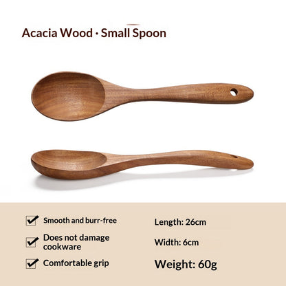 Spatula Soup Ladle And Wooden Turner Set In Teak