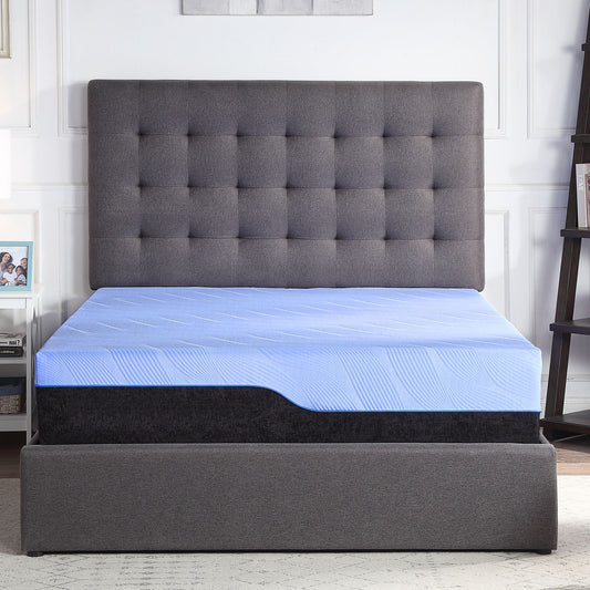 12" Refresh Hybrid Cooling Fast Responding Latex Foam And Coil Mattress
