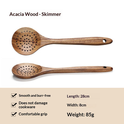 Spatula Soup Ladle And Wooden Turner Set In Teak