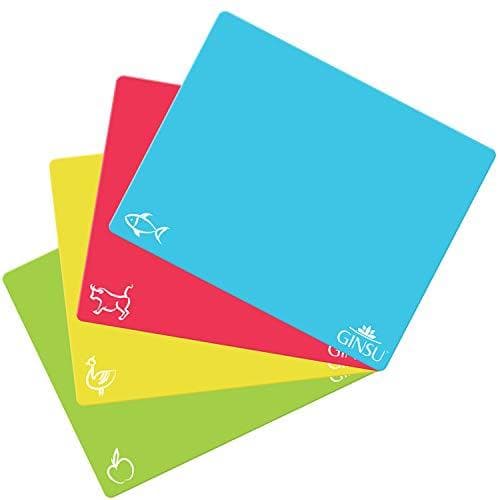 Ginsu Flexible Cutting Board Mats (Set of 4)
