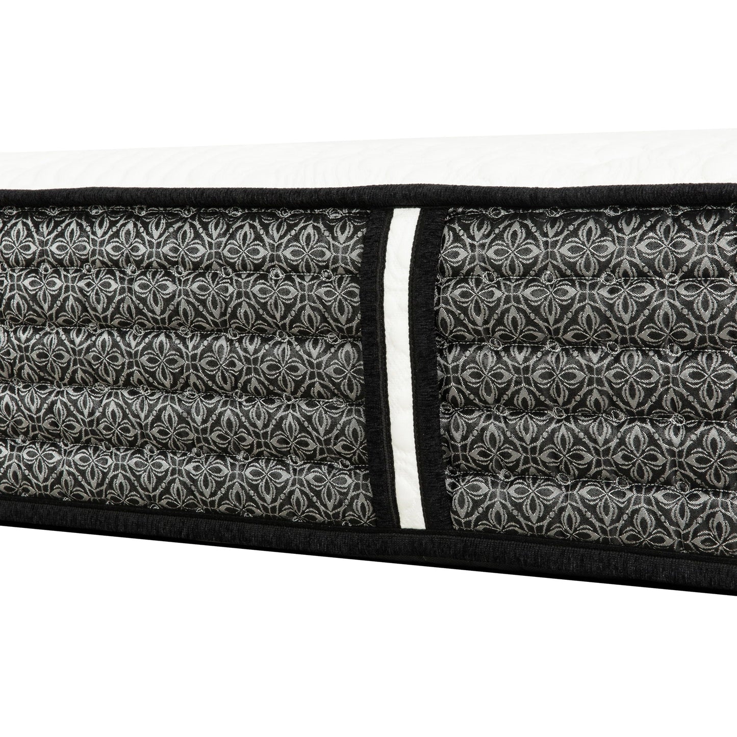 12" Premium Hybrid Mattress In A Box Soft Gel Memory Foam Top With Cooling Technology - Gray / White - Queen