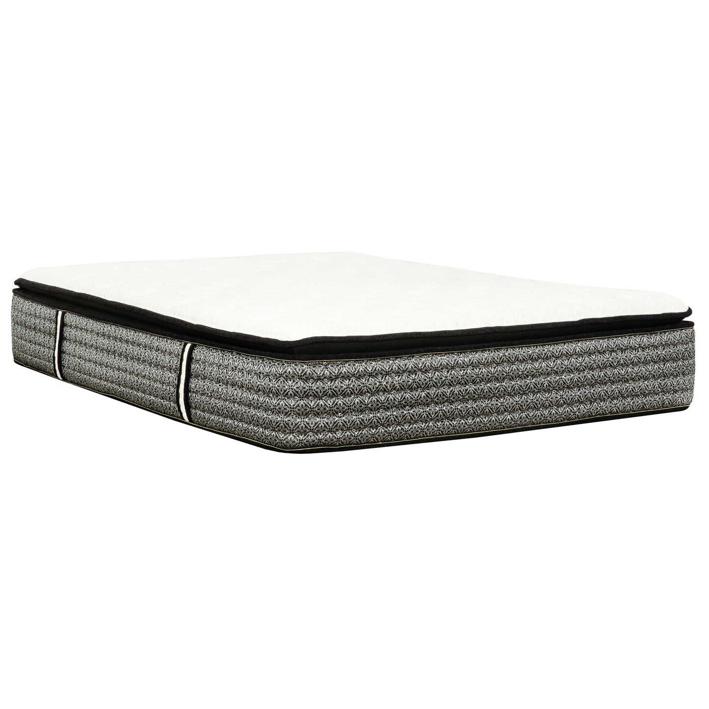 14" Premium Hybrid Mattress In A Box Plush Gel Memory Foam Top With Cooling Technology - Gray / White - Queen