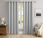 Fennco Styles Grommet Top Blackout Window Curtains 2 Panels Set for Bedroom, Living Room, Patio Door Backing Sliding Glass Door Drape
