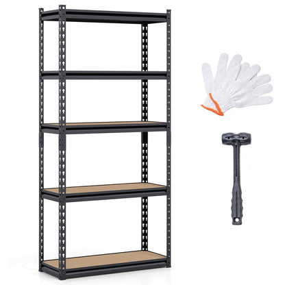 5-Tier Garage Shelving Unit 2200 LBS Heavy Duty Metal Storage Shelves