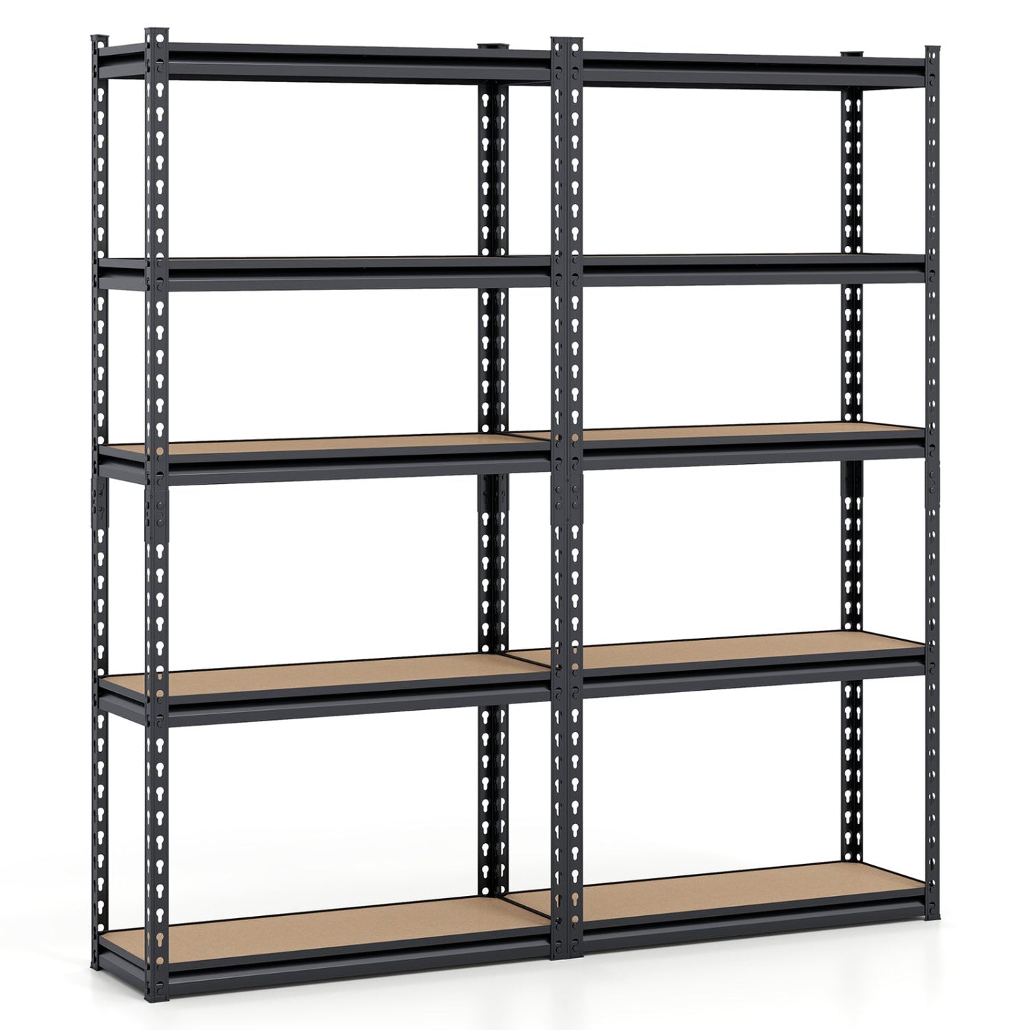 5-Tier Garage Shelving Unit 2200 LBS Heavy Duty Metal Storage Shelves
