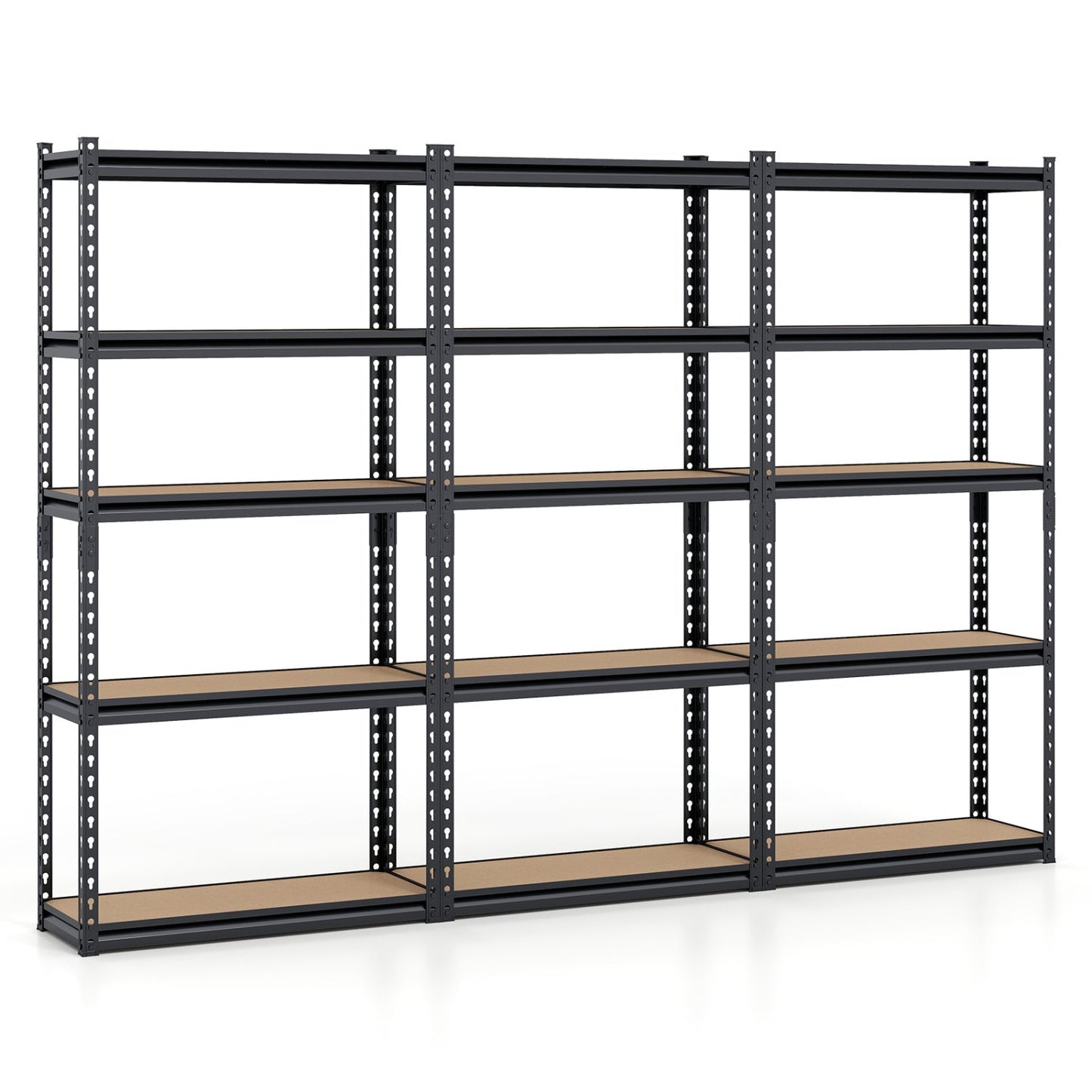 5-Tier Garage Shelving Unit 2200 LBS Heavy Duty Metal Storage Shelves