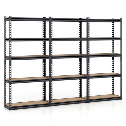 5-Tier Garage Shelving Unit 2200 LBS Heavy Duty Metal Storage Shelves